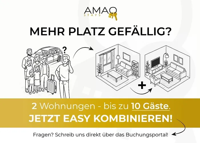 Amao Brown - City Center Lahr - Comfort Apartment *